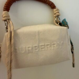 Burberry Beige and Brown Bag, NEW, GWP